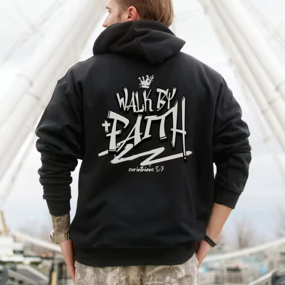 Walk By Faith Hoodie | Christ & Cross ™