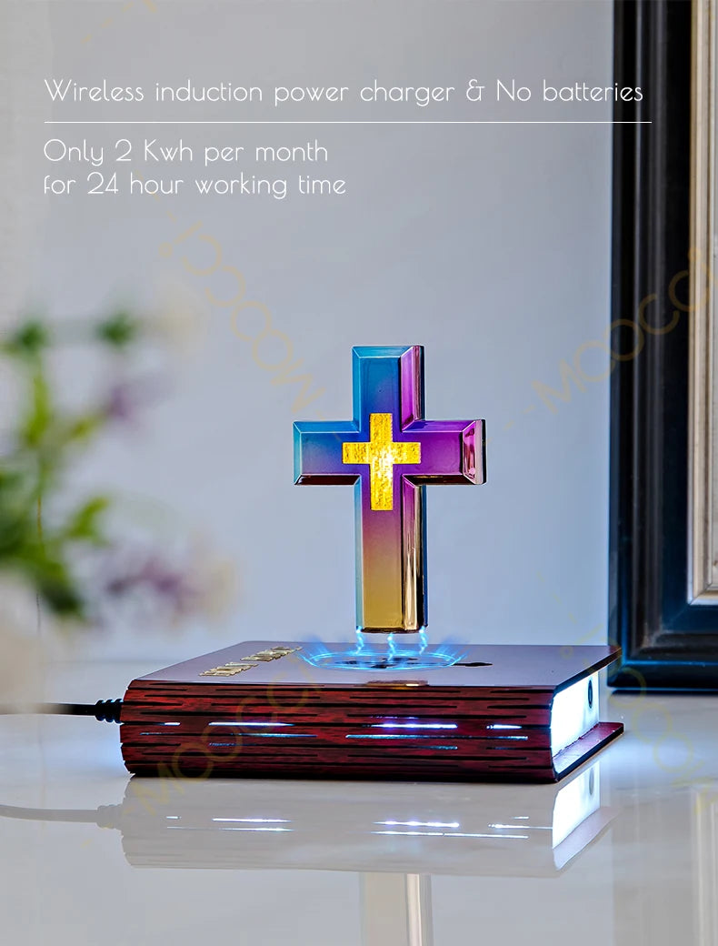 Levitating Floating Cross | Christ & Cross ™