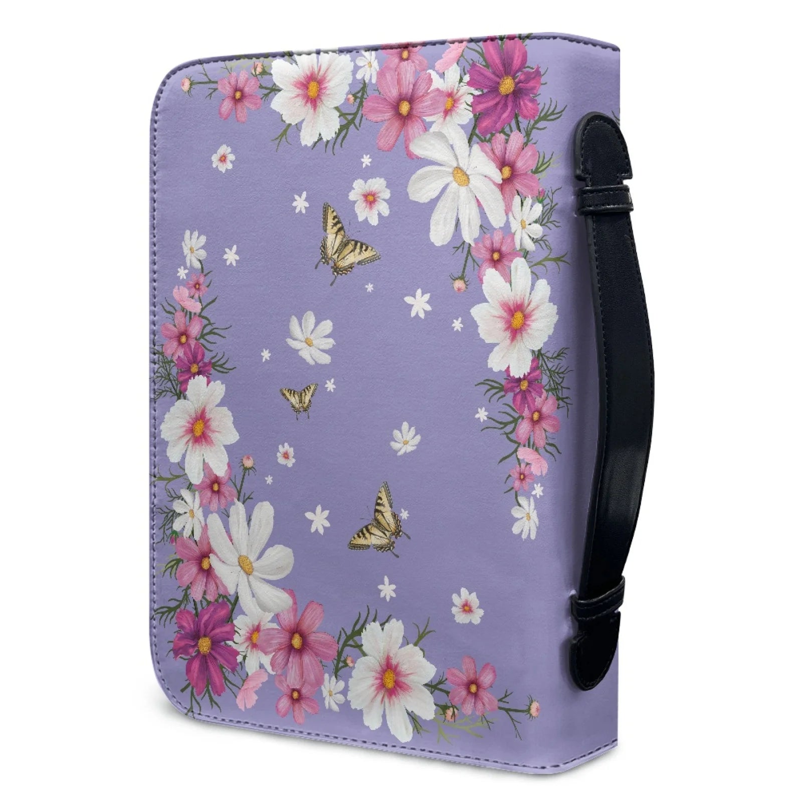 Large Floral Bible Cover Carrying Case | Christ & Cross ™