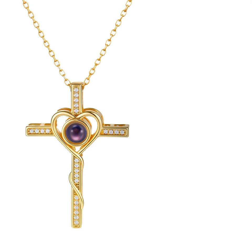 Blessed Holy Pendant Necklace | Christ & Cross ™