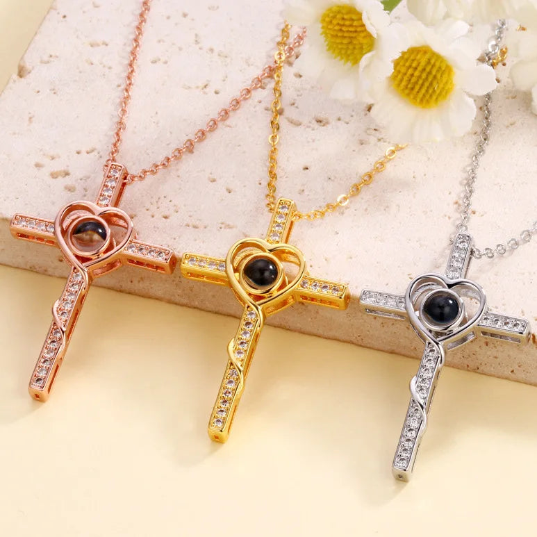 Blessed Holy Pendant Necklace | Christ & Cross ™