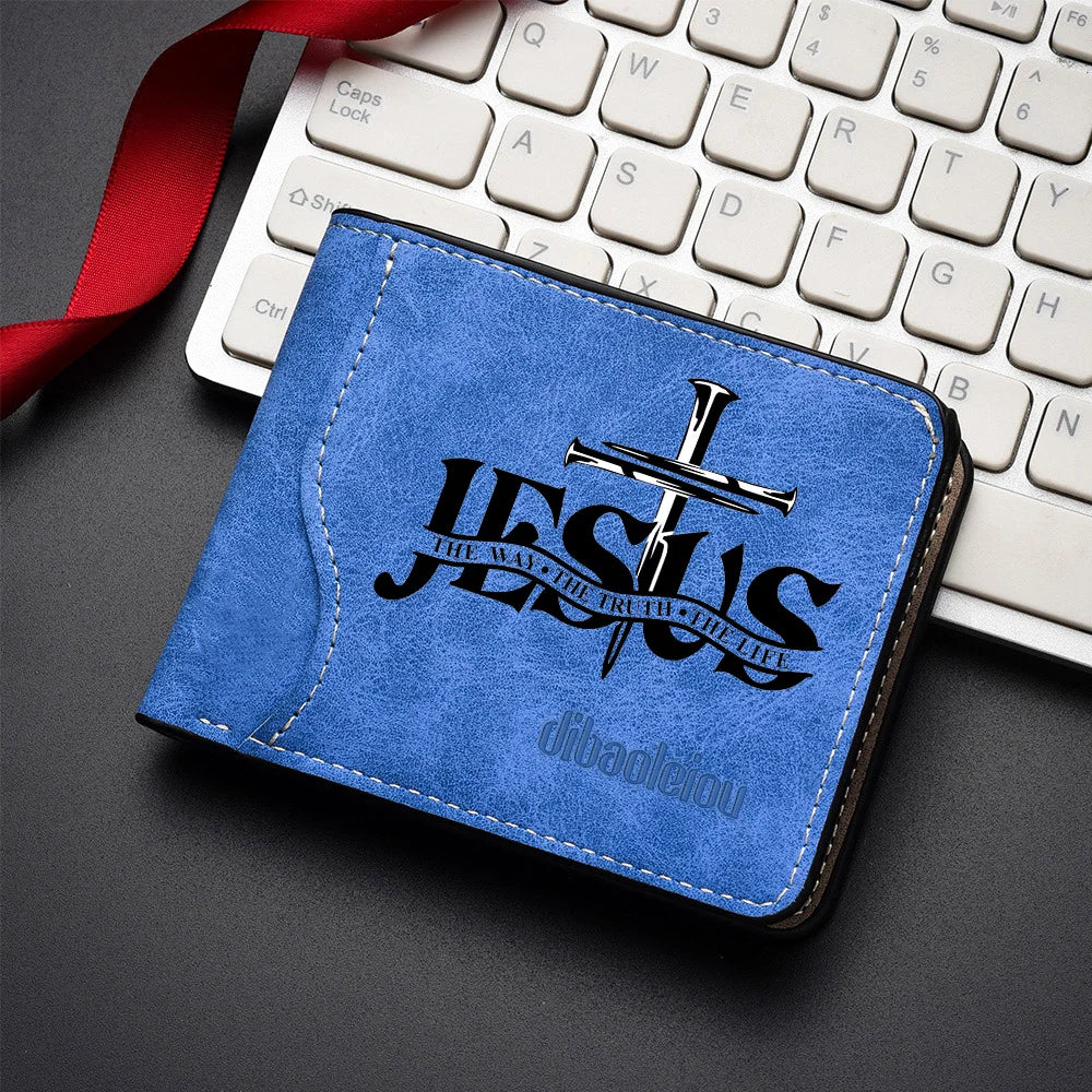Holy Jesus Cross Wallet  | Christ & Cross ™