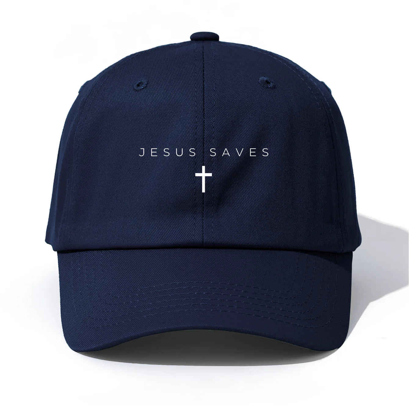 Casquette de baseball Jesus Saves | Chapeau minimaliste axé sur la foi
