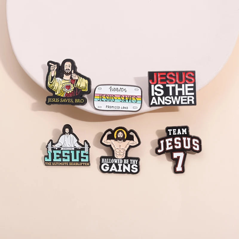 Faith-Filled Enamel Pins! | Christ & Cross ™
