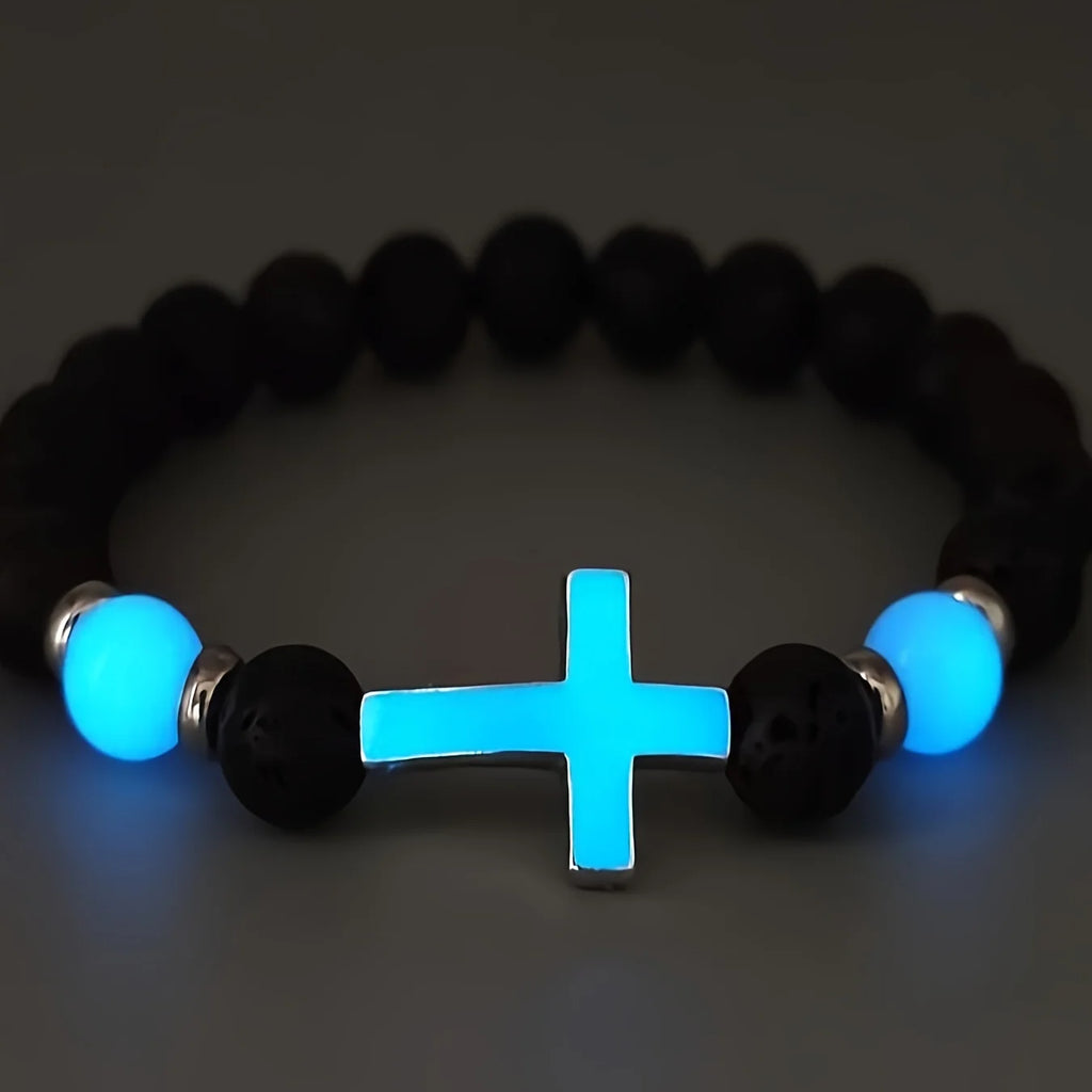 Bracelets Croix Charme Phosphorescents | Bracelets BFF