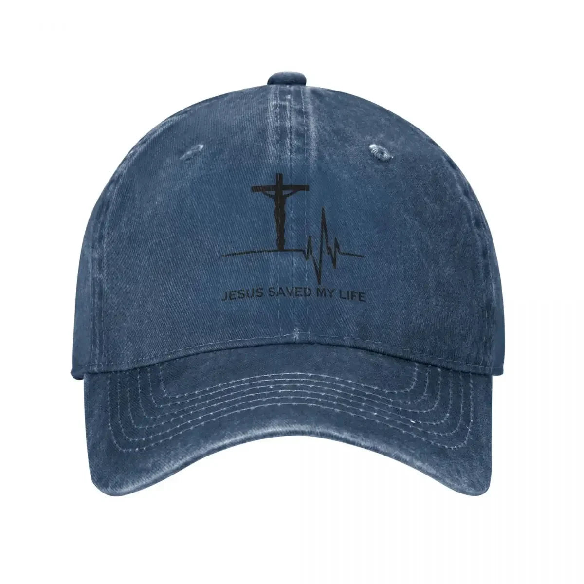 Jesus Saved My Life Christian Baseball Cap | Christ & Cross ™