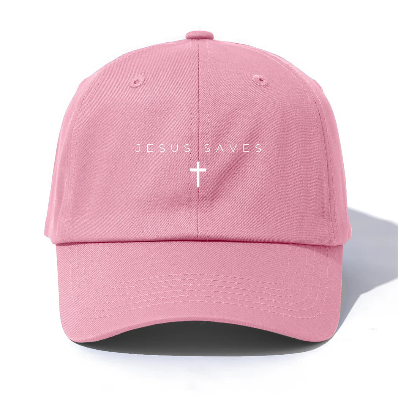 Casquette de baseball Jesus Saves | Chapeau minimaliste axé sur la foi