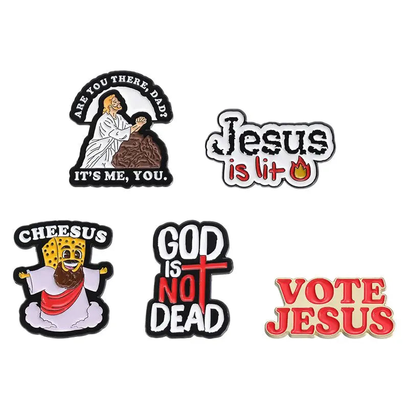 Faith-Filled Enamel Pins! | Christ & Cross ™