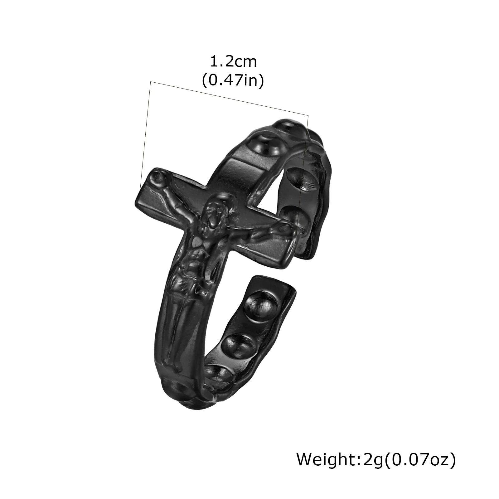 Jesus Cross Ring | Christ & Cross ™