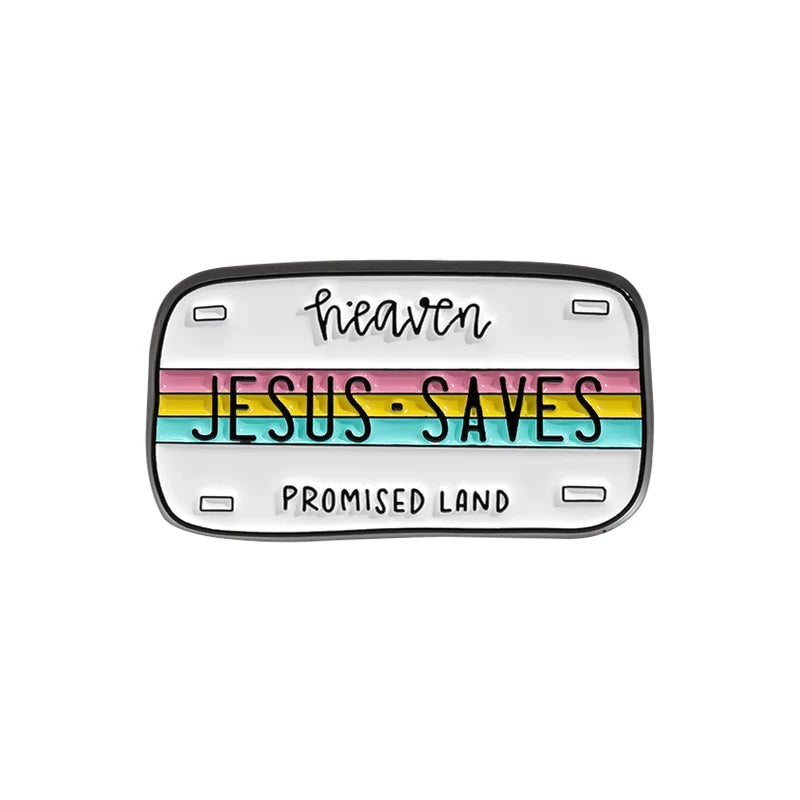 Faith-Filled Enamel Pins! | Christ & Cross ™