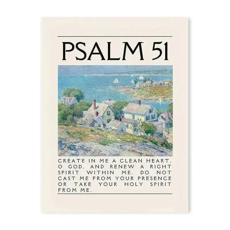 Pink Christian Bible Wall Art | Christ & Cross ™