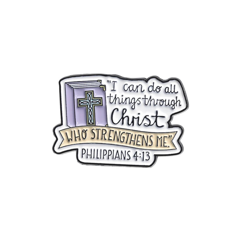 Faith-Filled Enamel Pins! | Christ & Cross ™