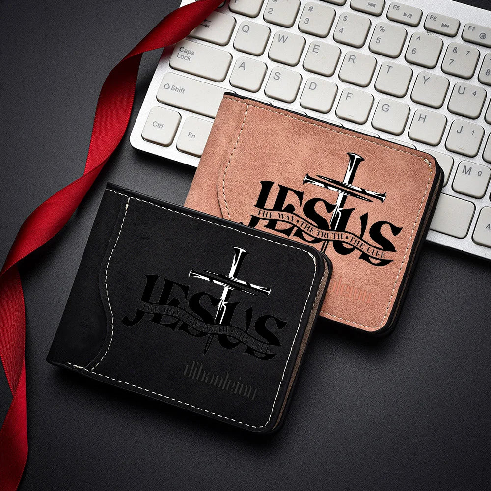 Holy Jesus Cross Wallet  | Christ & Cross ™