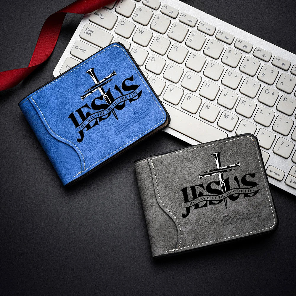 Holy Jesus Cross Wallet  | Christ & Cross ™