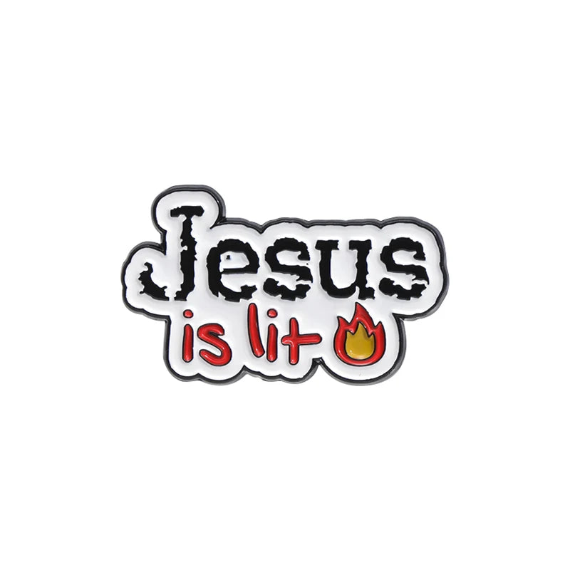 Faith-Filled Enamel Pins! | Christ & Cross ™