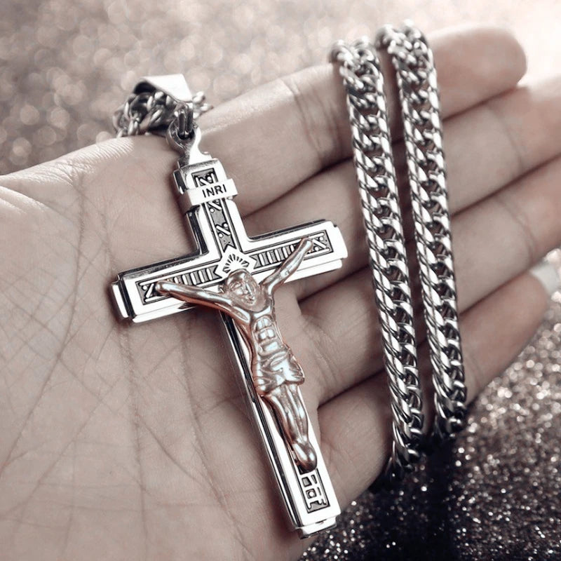 Handmade Cross Pendant Necklace | Christ & Cross ™