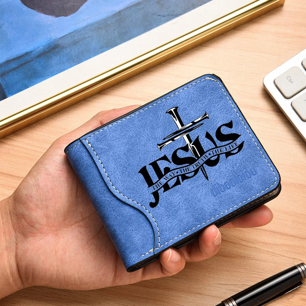 Holy Jesus Cross Wallet  | Christ & Cross ™