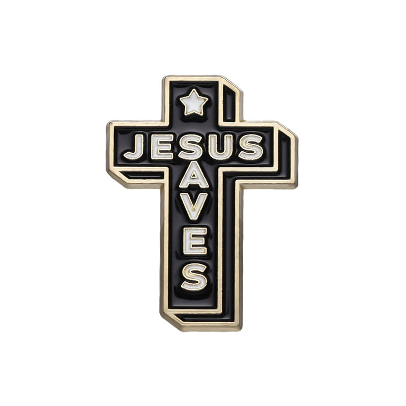 Faith-Filled Enamel Pins! | Christ & Cross ™