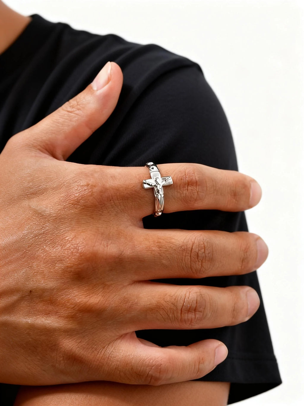 Jesus Cross Ring | Christ & Cross ™