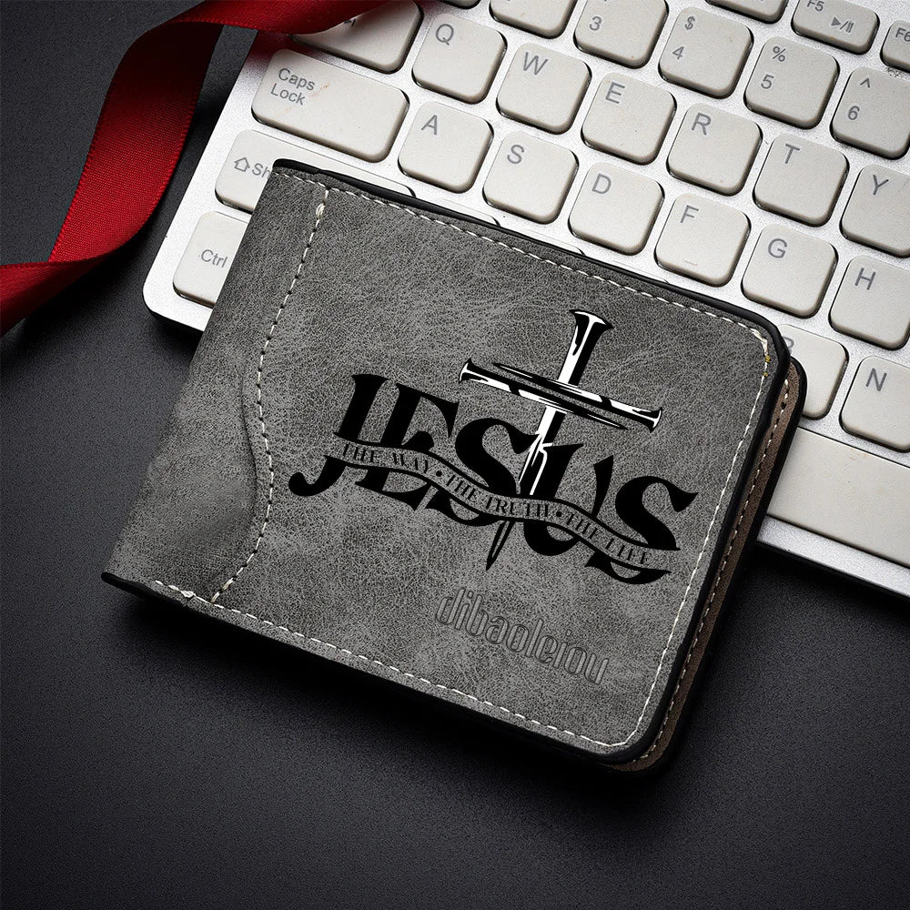 Holy Jesus Cross Wallet  | Christ & Cross ™