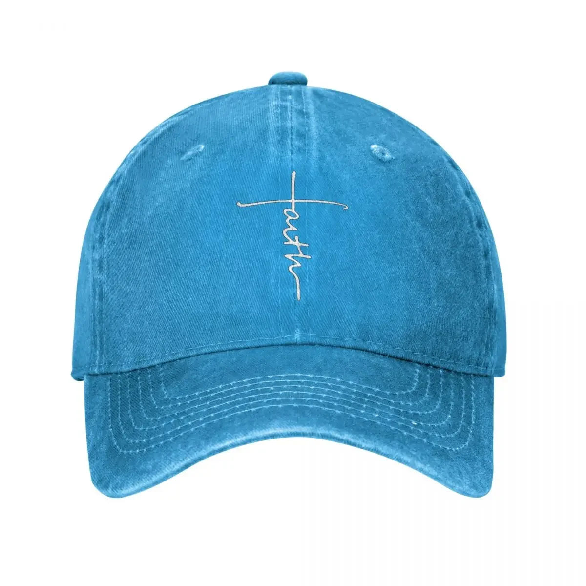 Jesus Faith Cross Christian Snapback Cap | Christ & Cross ™