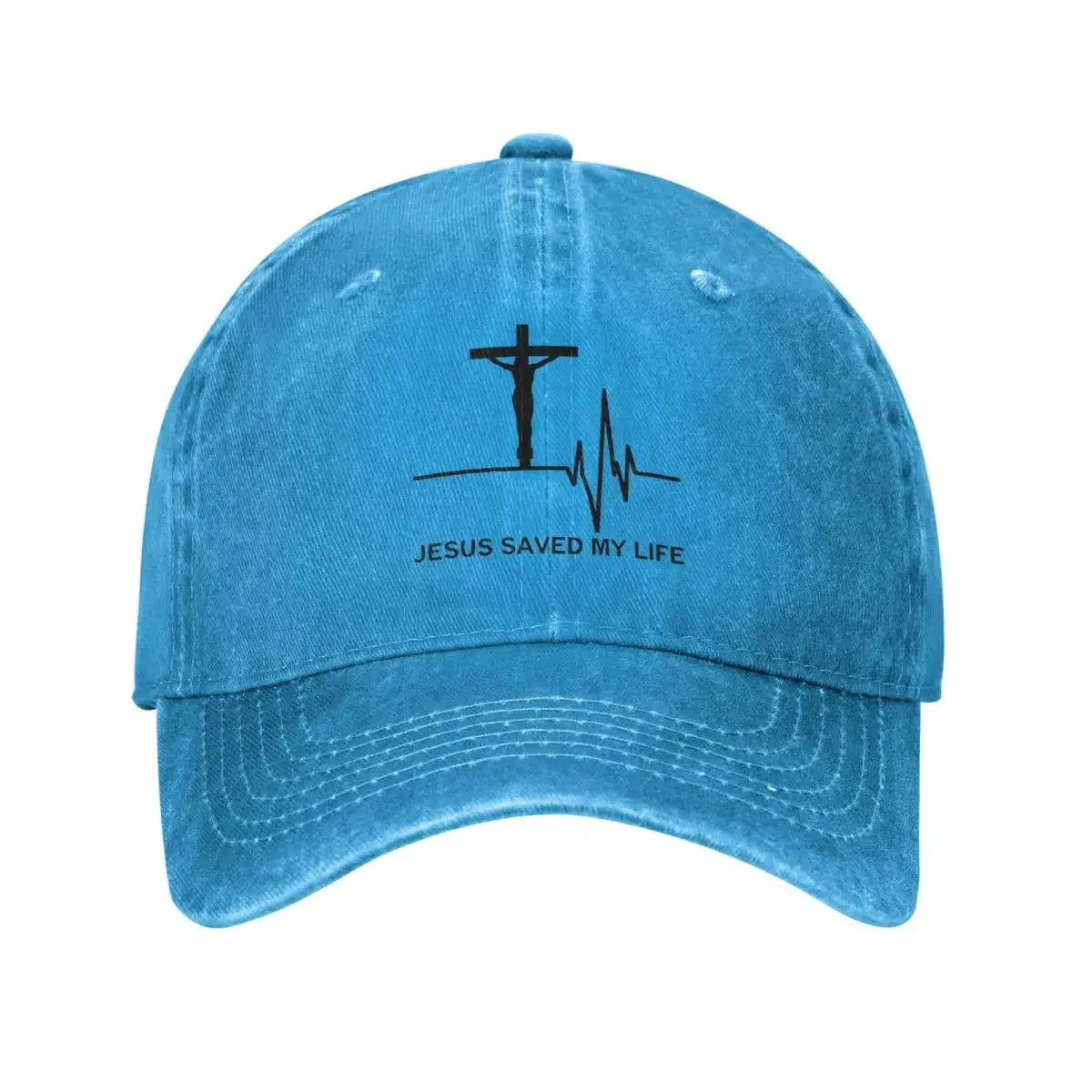 Jesus Saved My Life Christian Baseball Cap | Christ & Cross ™