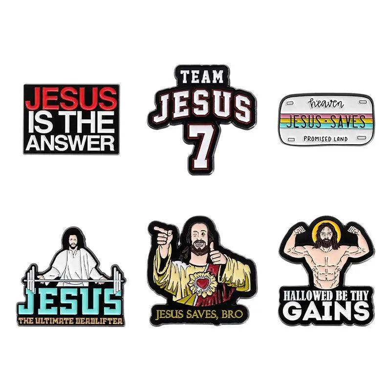 Faith-Filled Enamel Pins! | Christ & Cross ™
