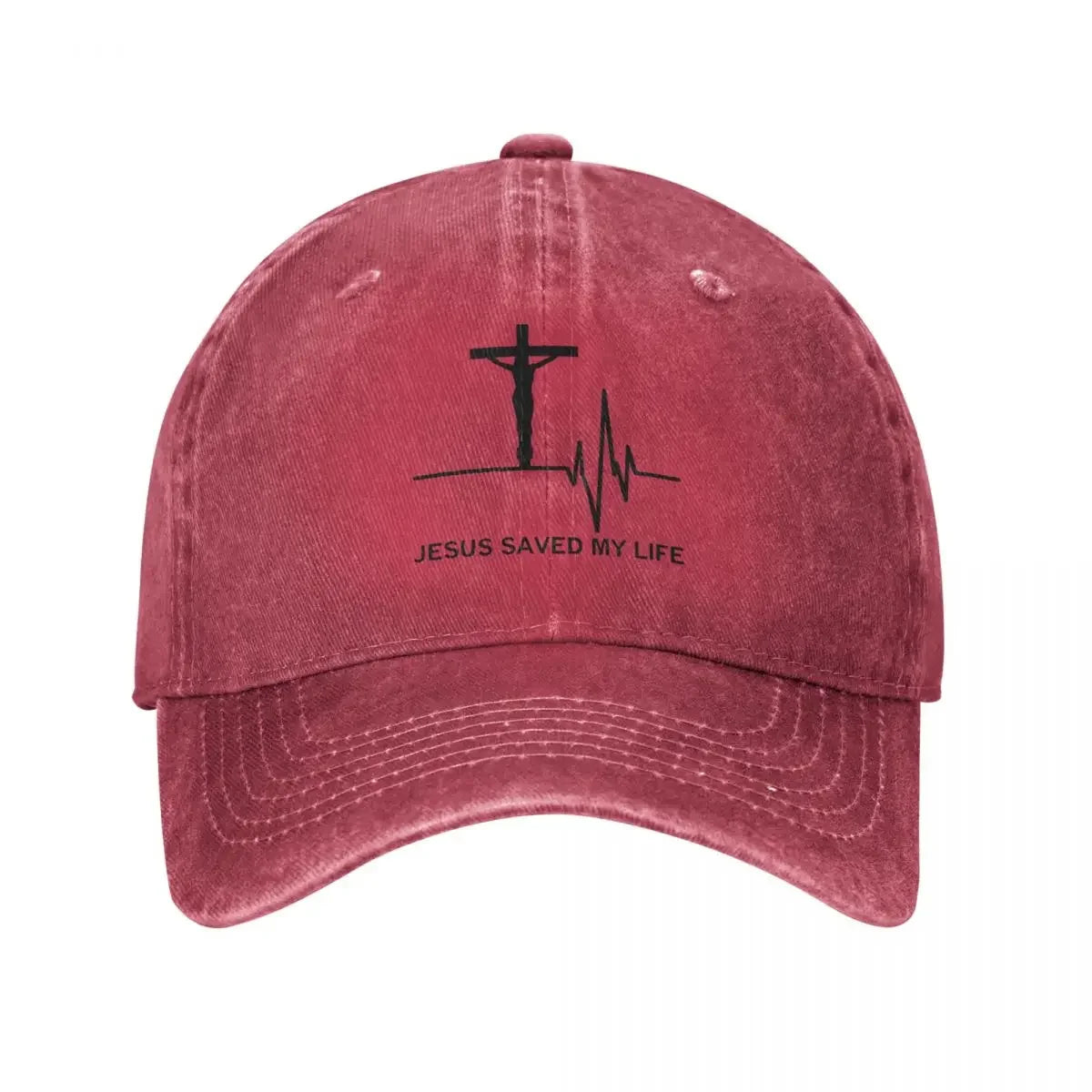 Jesus Saved My Life Christian Baseball Cap | Christ & Cross ™