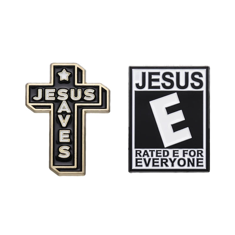 Faith-Filled Enamel Pins! | Christ & Cross ™