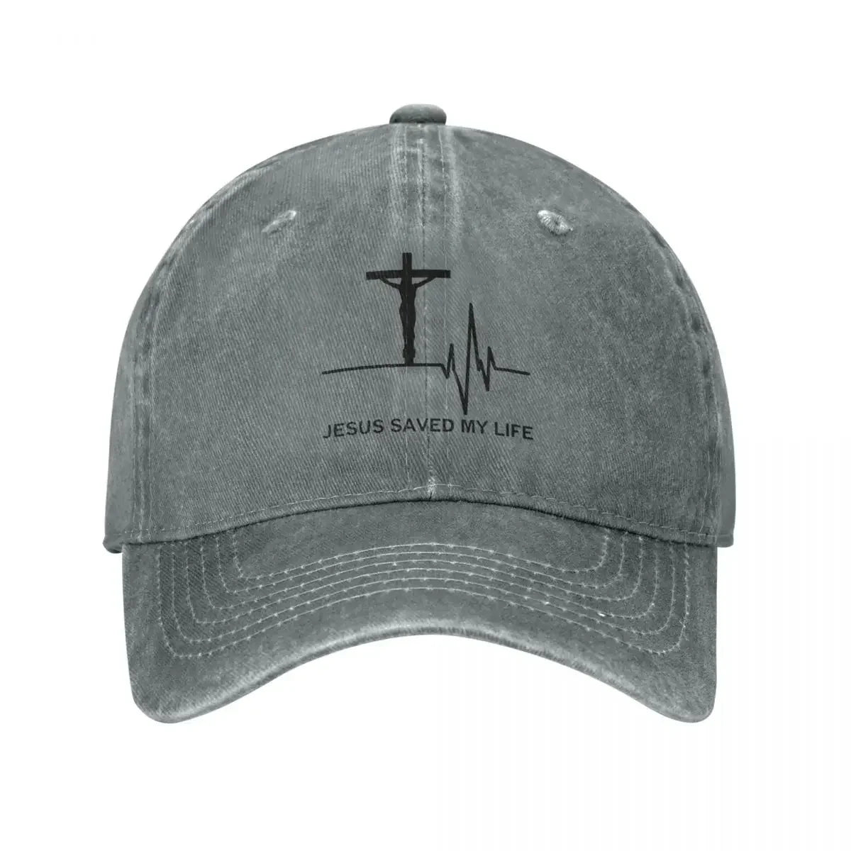 Jesus Saved My Life Christian Baseball Cap | Christ & Cross ™