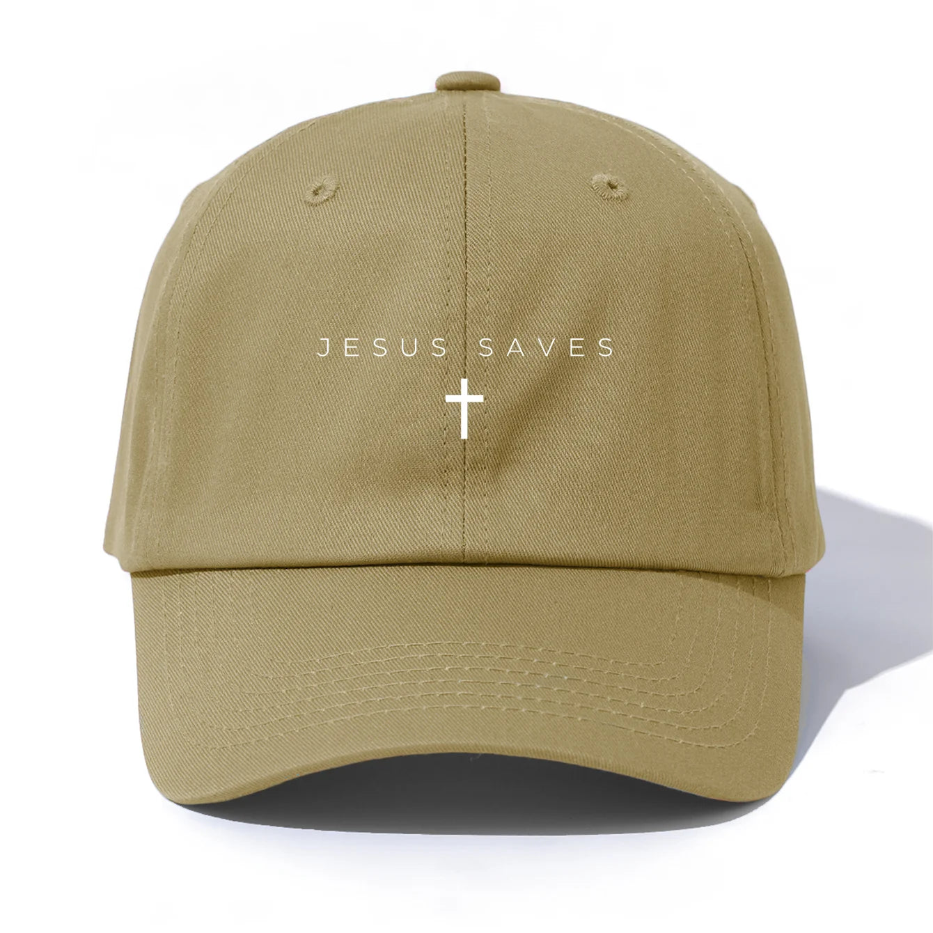 Casquette de baseball Jesus Saves | Chapeau minimaliste axé sur la foi