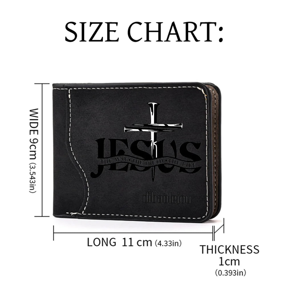Holy Jesus Cross Wallet  | Christ & Cross ™