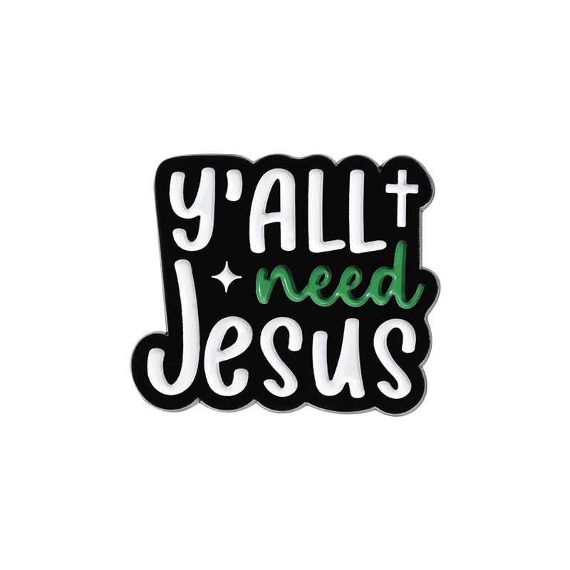 Faith-Filled Enamel Pins! | Christ & Cross ™