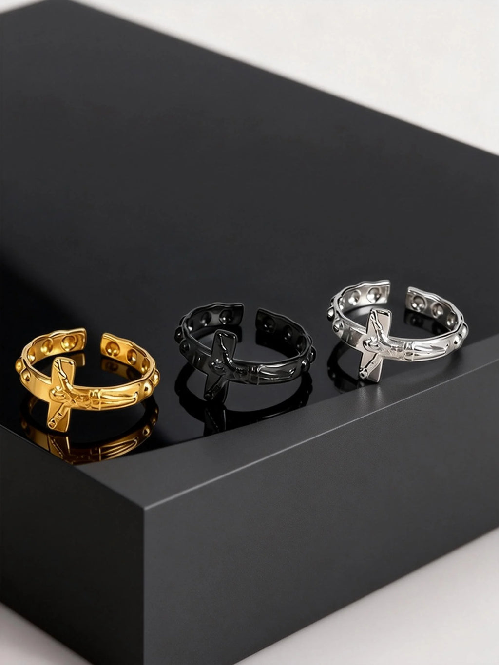 Jesus Cross Ring | Christ & Cross ™